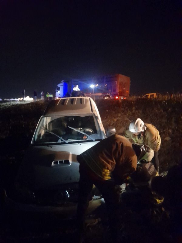 Erzin'de trafik kazası: 1 yaralı