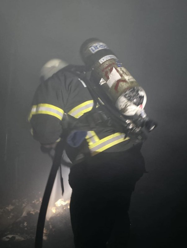 Hassa'da ev yangını