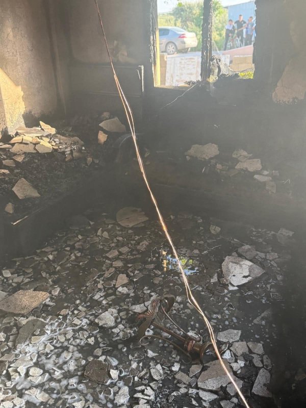Antakya'da ev yangını
