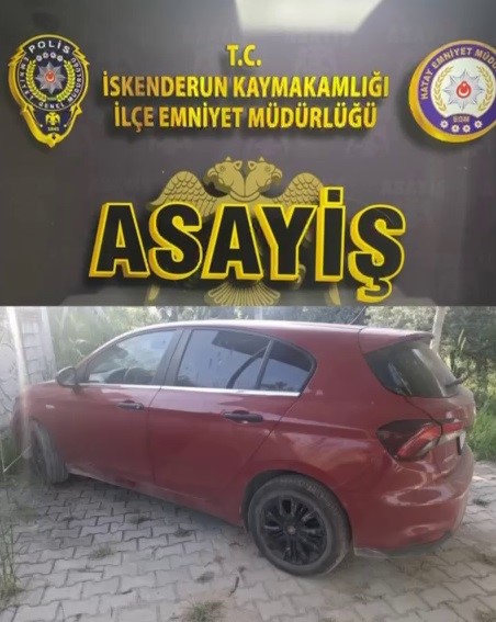 Binaya tırmanan hırsızlar, evden anahtarı alıp otomobili çaldılar
