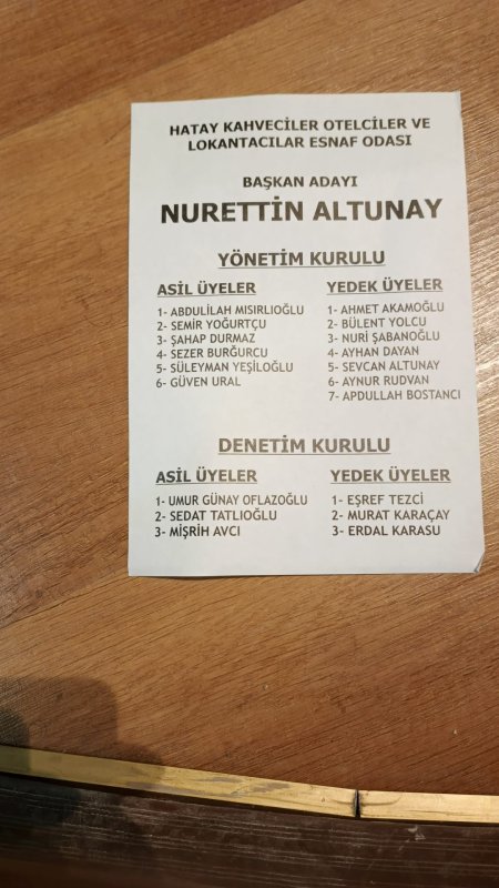 ALTUNAY ESNAFIN DESTEĞİYLE YENİDEN BAŞKAN