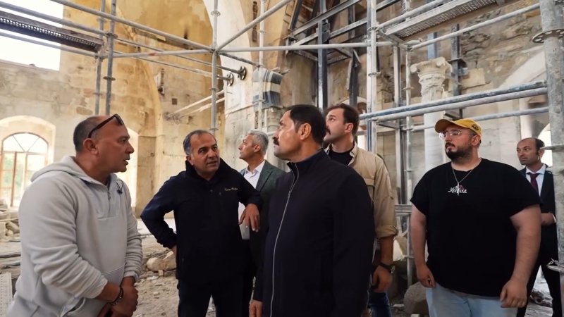 MASATLI: ŞEYH ALİ CAMİİ’Nİ ASLINA UYGUN İHYA EDECEĞİZ