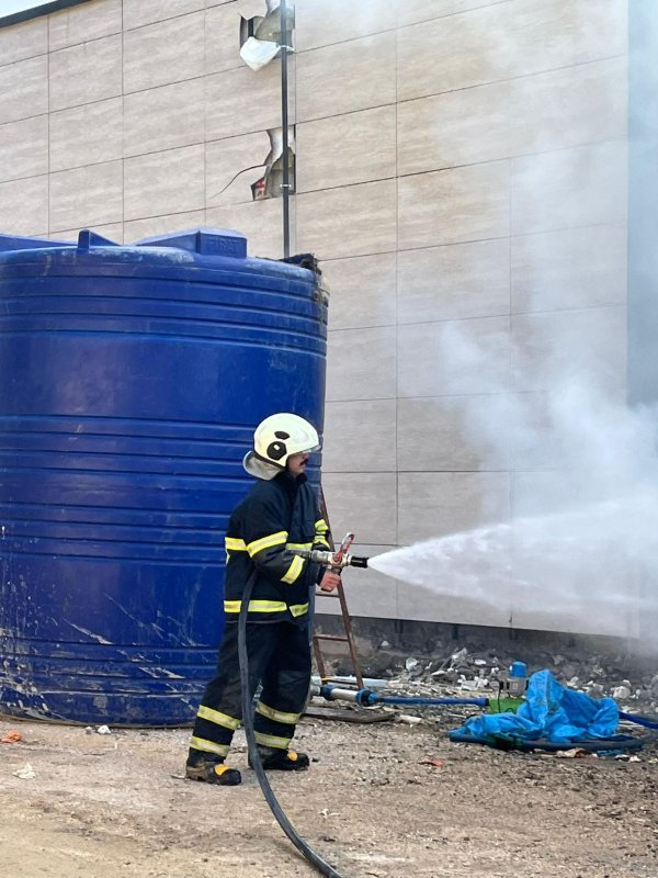 Antakya Mahfel tesislerinde jeneratör yangını korkuttu 