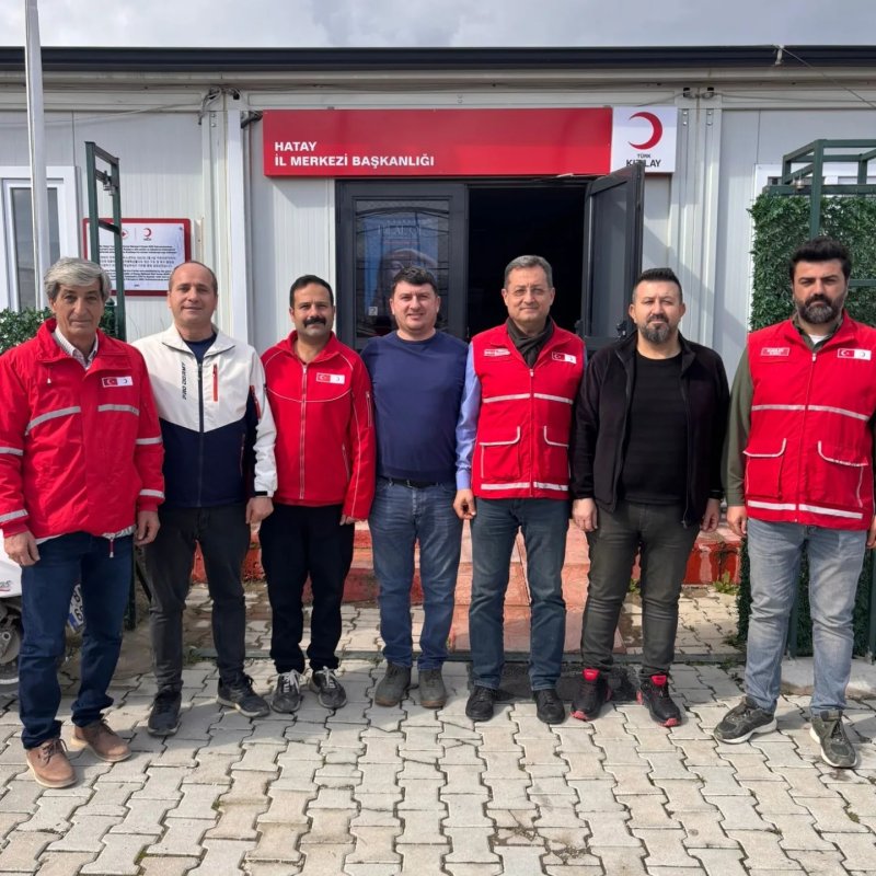 HATAY BASININDAN KIZILAY’A ZİYARET