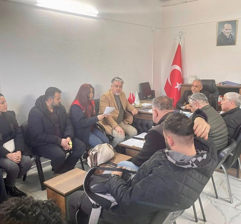 Hatay’da sebze hali esnafı bilgilendirildi 