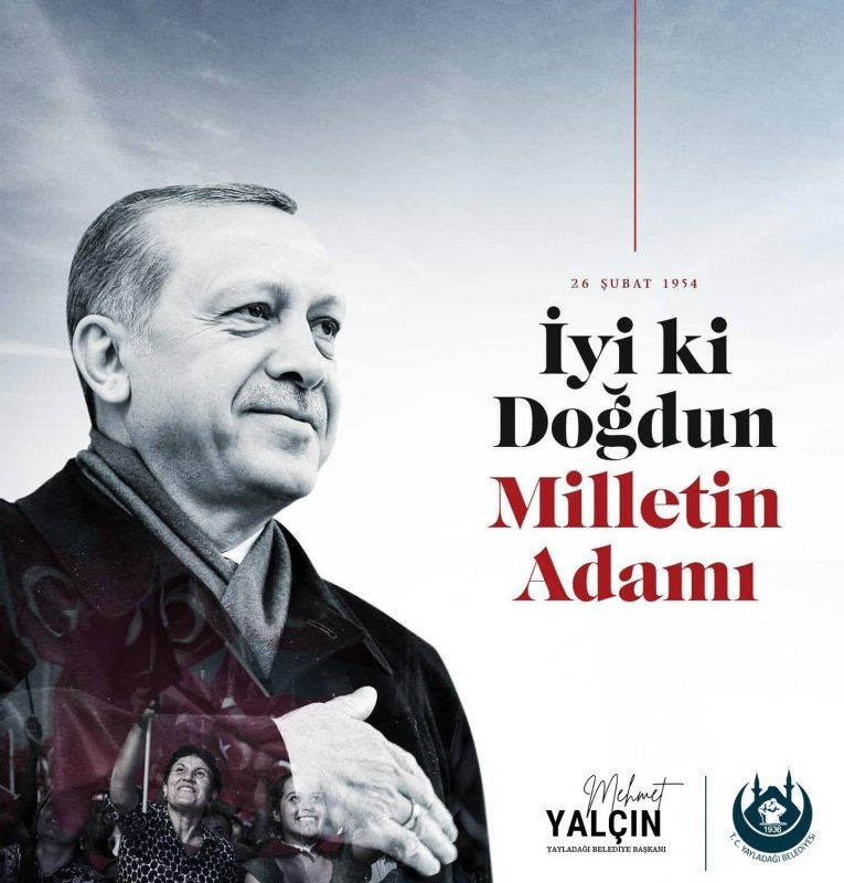 Yayladağı Belediye Başkanı Mehmet Yalçın, Cumhurbaşkanı Recep Tayyip Erdoğan