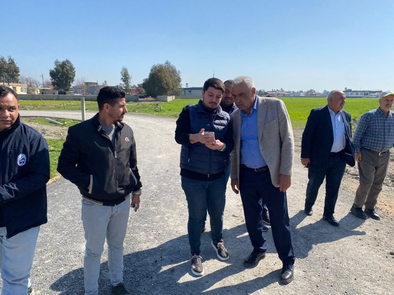 KUMLU'DA YENİ MEZARLIK ALANI İNCELENDİ