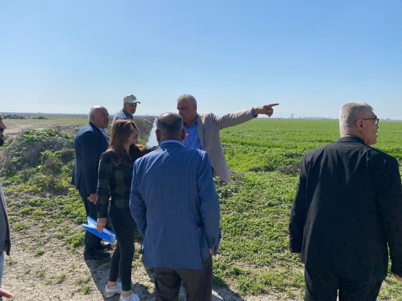 KUMLU'DA YENİ MEZARLIK ALANI İNCELENDİ