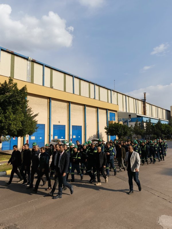 MMK İŞÇİLERİ YÜRÜYÜŞ BAŞLATTI