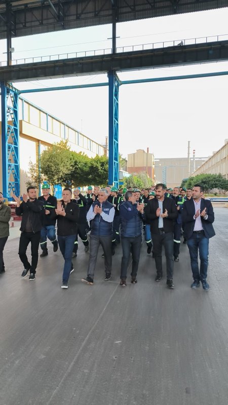 MMK İŞÇİLERİ YÜRÜYÜŞ BAŞLATTI