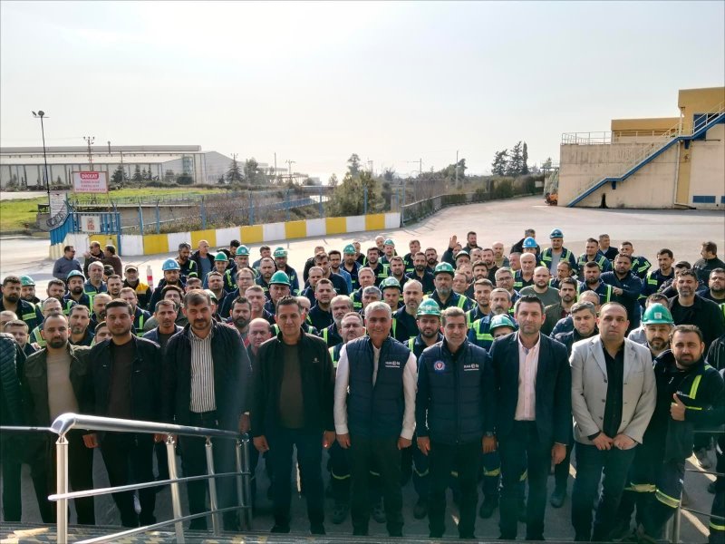 MMK İŞÇİLERİ YÜRÜYÜŞ BAŞLATTI