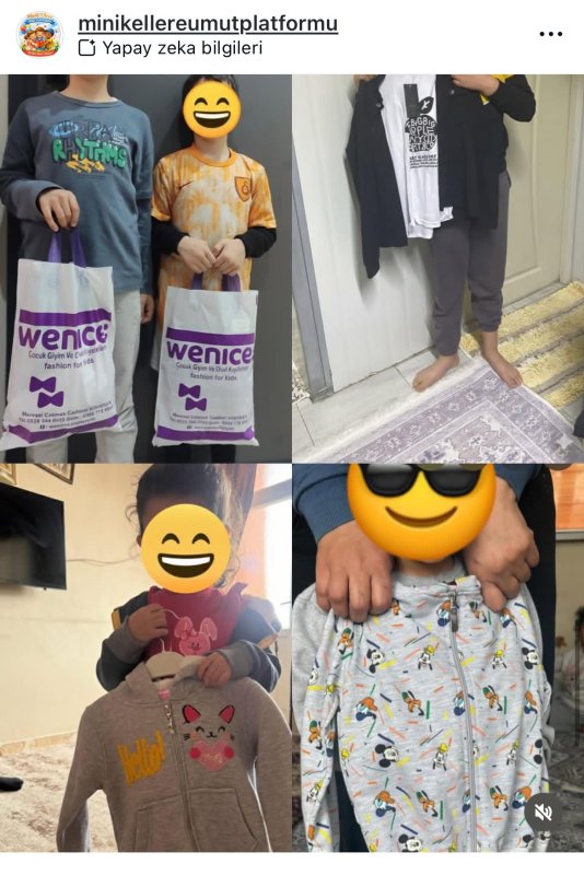 HATAY’DA MİNİK ELLERE UMUT OLDULAR 