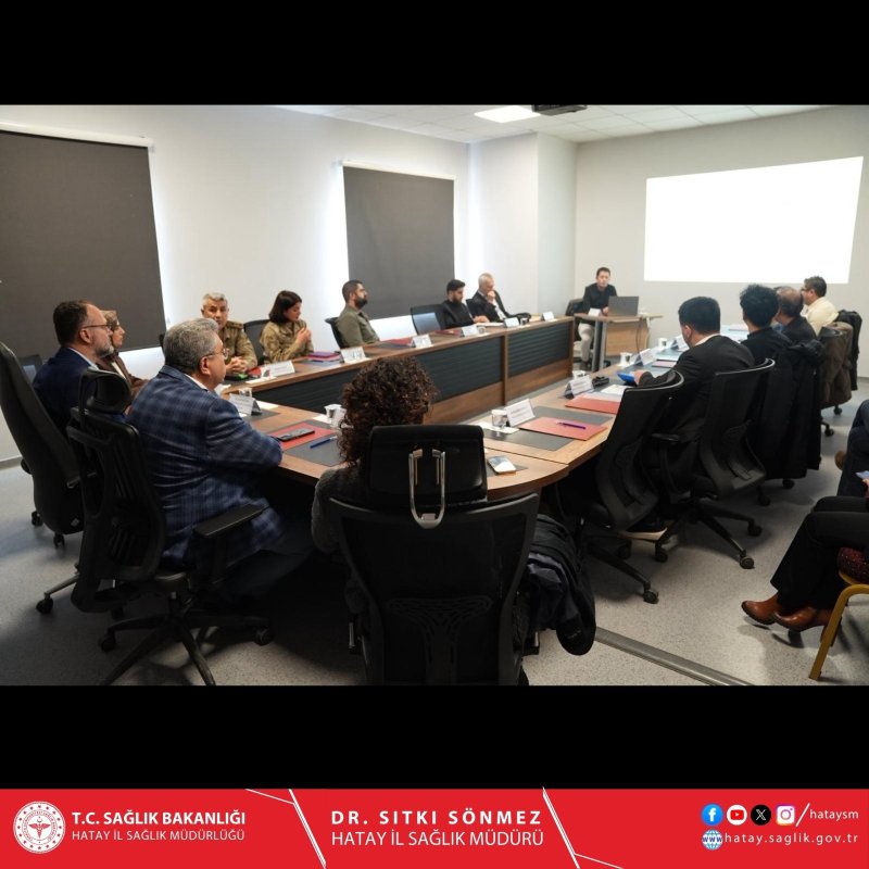 HATAY’DA ÇİM TOPLANTISI DÜZENLENDİ