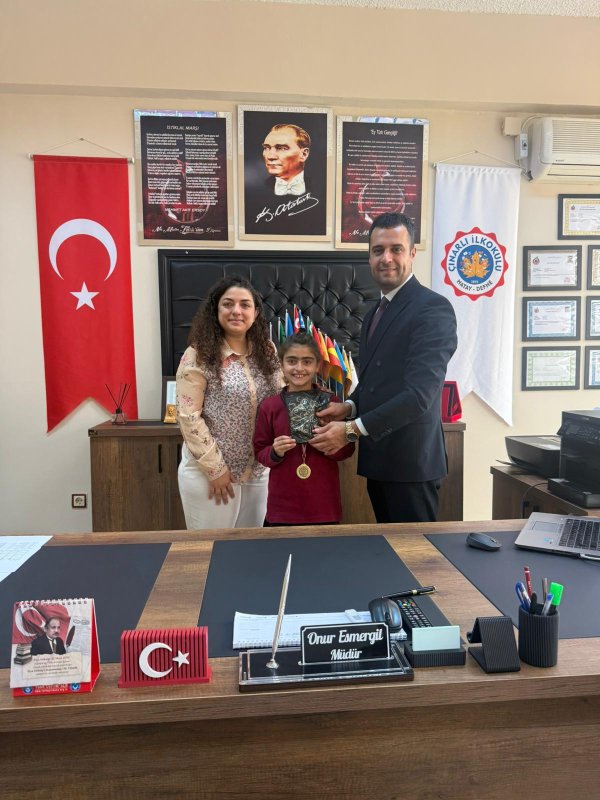 ÇINARLI İLKOKULU’NDAN BÜYÜK GURUR