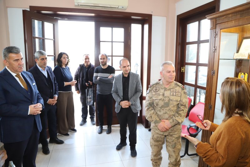 Payas Belediye Başkanı Bekir Altan, Hatay Jandarma Komando Tugay Komutanı Tuğgeneral Nejdet Karaca