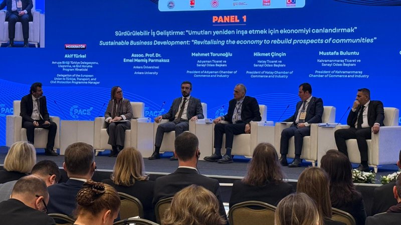 ÇİNÇİN HATAY’IN İNŞASINI AVRUPA’YA ANLATTI