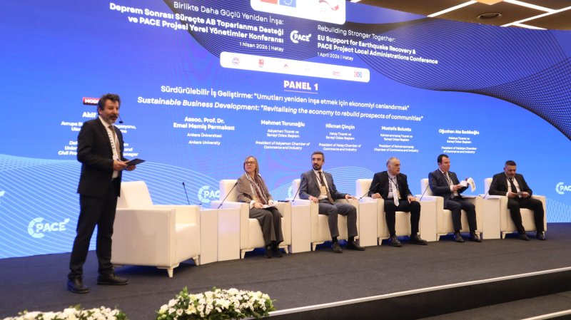 ÇİNÇİN HATAY’IN İNŞASINI AVRUPA’YA ANLATTI