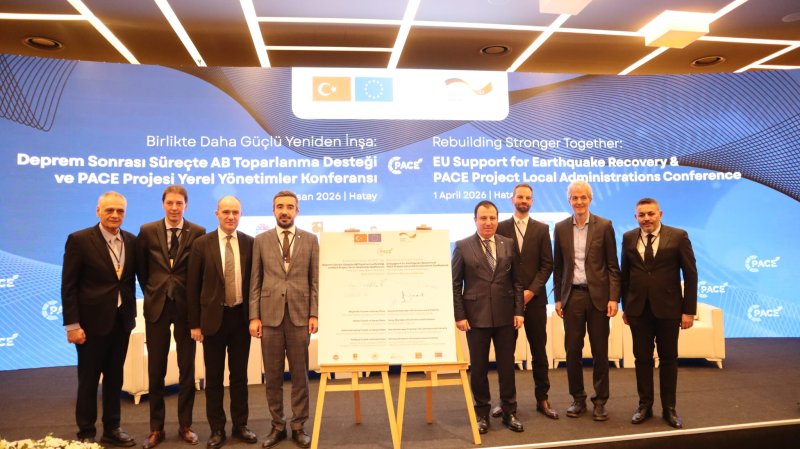 ÇİNÇİN HATAY’IN İNŞASINI AVRUPA’YA ANLATTI