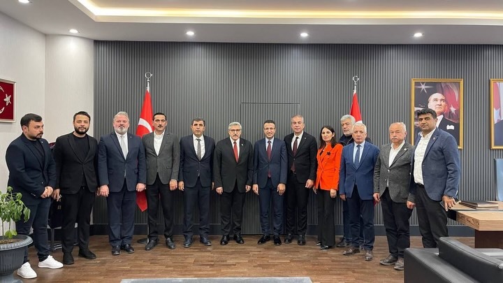 KAYMAKAM AKPAY AK PARTİ HEYETİNİ AĞIRLADI