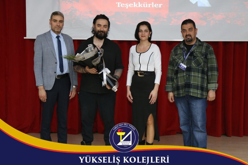 Yükseliş Koleji Prof. Dr. akademisyen - yazar Uğur Batı’yı ağırladı