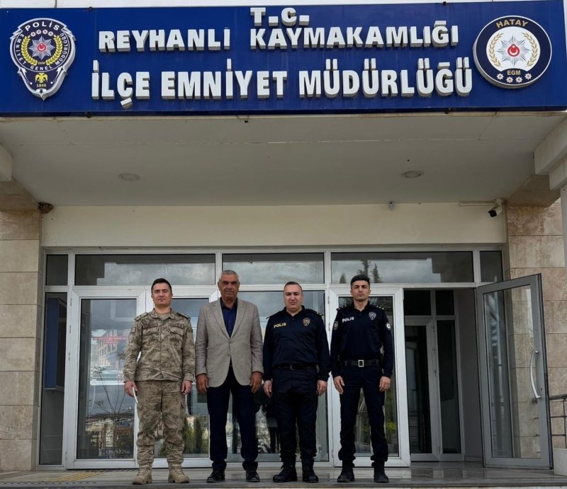 BAŞKAN PAÇ’TAN REYHANLI EMNİYETİNE ZİYARET