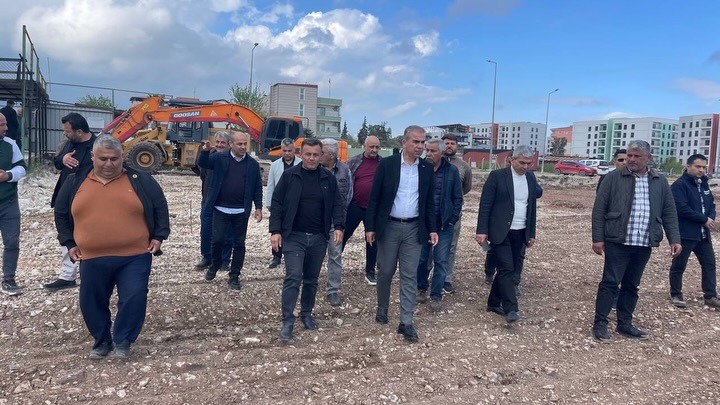 ÇELİK: “HATAY’IN EN BÜYÜK PAZARINI KURUYORUZ”