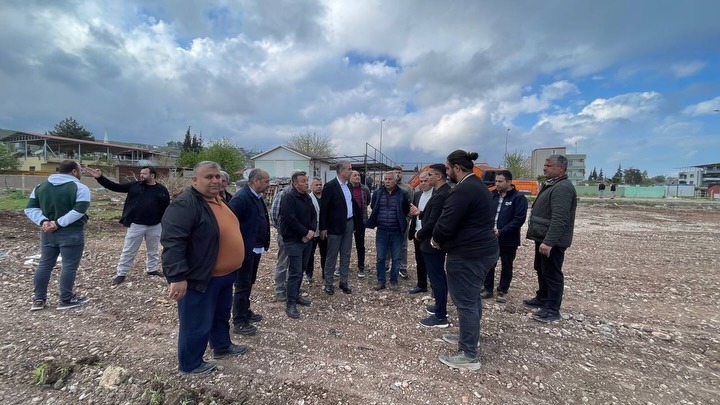 ÇELİK: “HATAY’IN EN BÜYÜK PAZARINI KURUYORUZ”