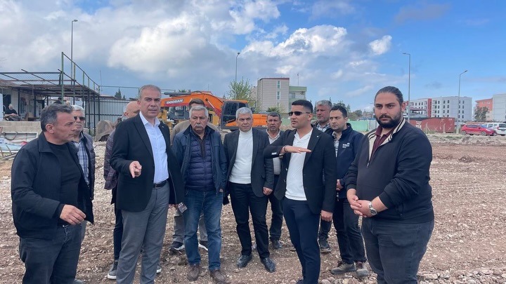 ÇELİK: “HATAY’IN EN BÜYÜK PAZARINI KURUYORUZ”