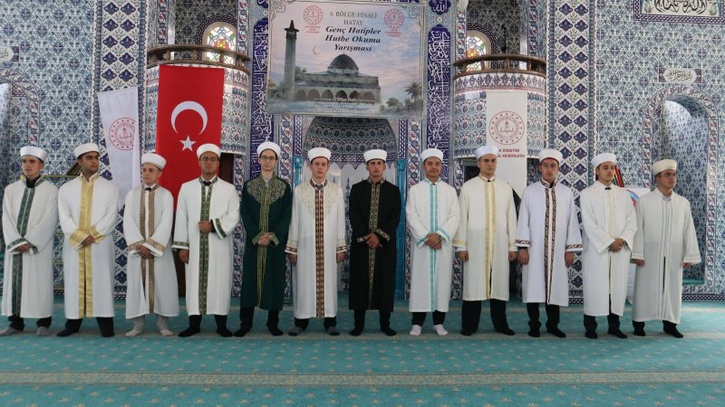 GENÇ HATİPLER HUTBE OKUMA YARIŞMASI 6. BÖLGE FİNALİ HATAY’DA GERÇEKLEŞTİRİLDİ