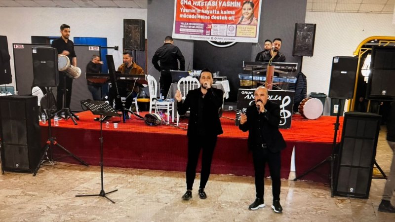 SMA’LI YASMİN İÇİN UMUT GECESİ DÜZENLENDİ 