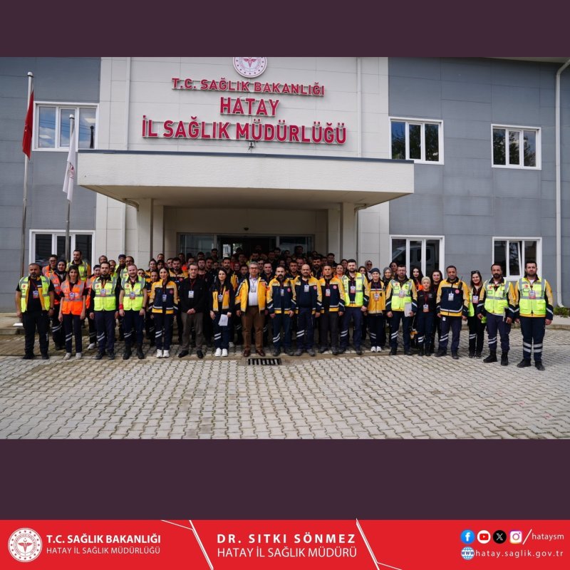 HATAY 112 AMBULANS RALLİSİ DÜZENLENDİ