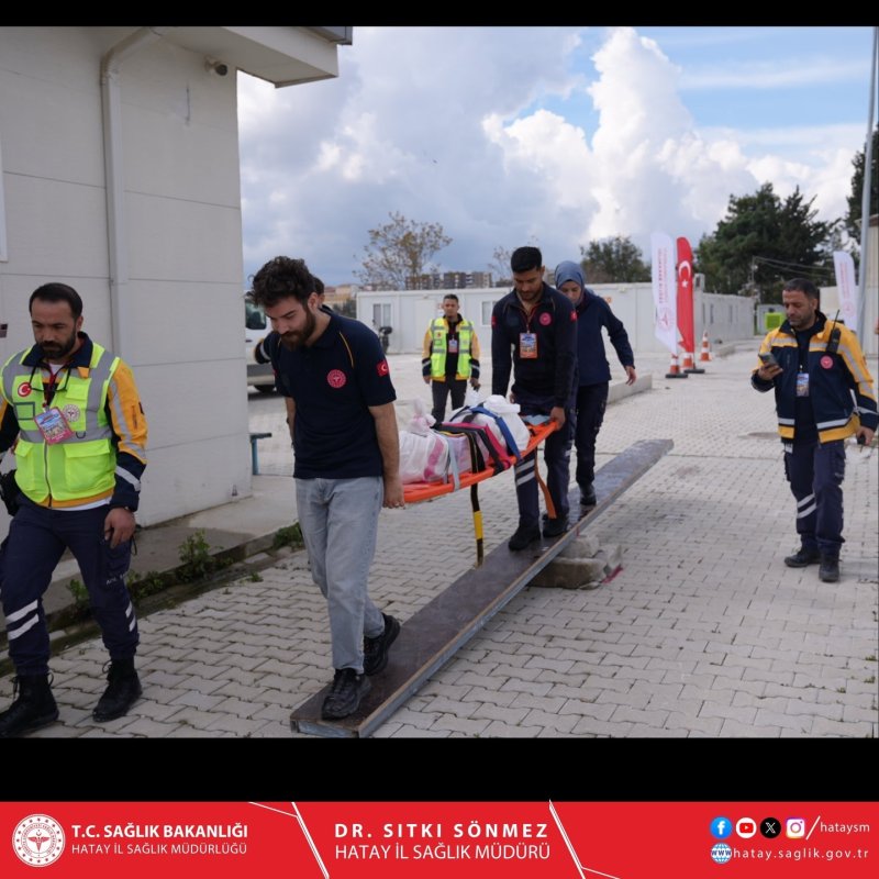 HATAY 112 AMBULANS RALLİSİ DÜZENLENDİ