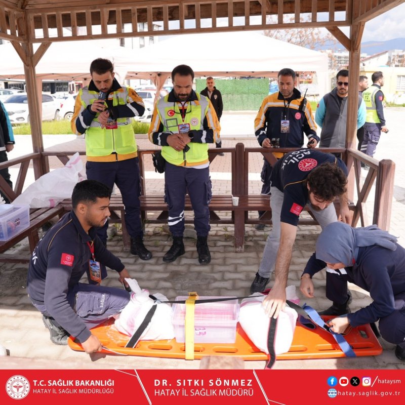 HATAY 112 AMBULANS RALLİSİ DÜZENLENDİ