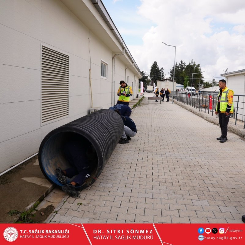 HATAY 112 AMBULANS RALLİSİ DÜZENLENDİ