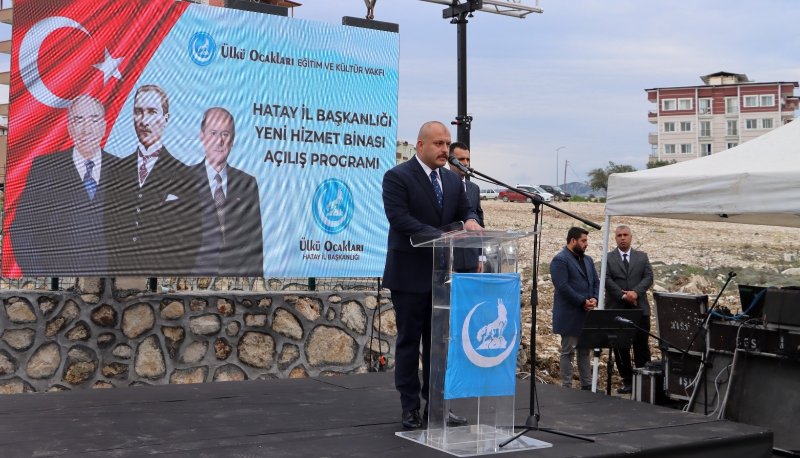 ÜLKÜ OCAKLARI HATAY’IN YENİ BİNASI HİZMETE AÇILDI
