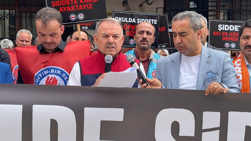 BAYRAKDAR: ARTIK YETER, OKULDA ŞİDDET İSTEMİYORUZ