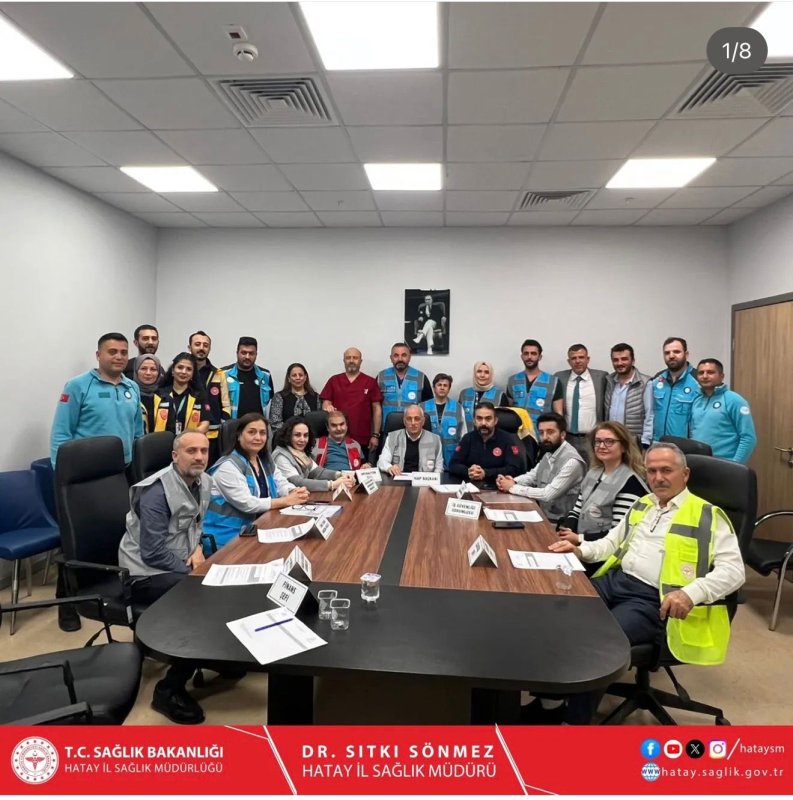 HATAY EĞİTİM VE ARAŞTIRMA HASTANESİ’NDE KBRN TATBİKATI GERÇEKLEŞTİRİLDİ