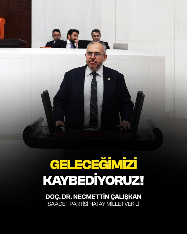 ÇALIŞKAN: MİLYONLARCA AİLE ENDİŞE İÇİNDE 