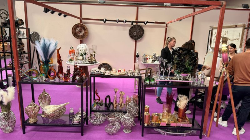 MOBİLYA FUARINDA EL SANATLARI ESİNTİSİ