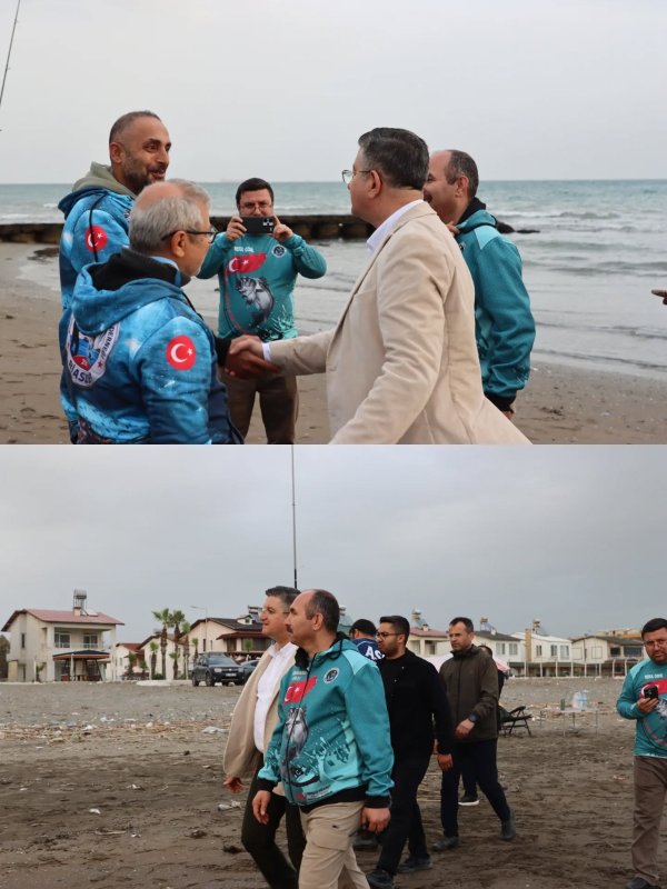 BAŞKAN AMAÇ GELENEKSEL OLTA TURNUVASINA KATILDI