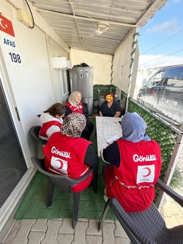 TÜRK KIZILAY’DAN SAHA ÇALIŞMASI