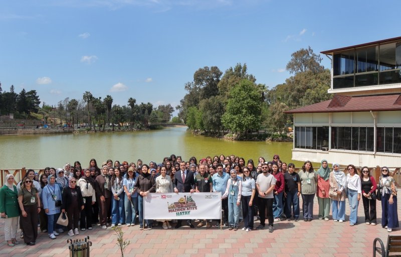 REYHANLI’DA GENÇLER DOĞAYLA BULUŞTURULDU