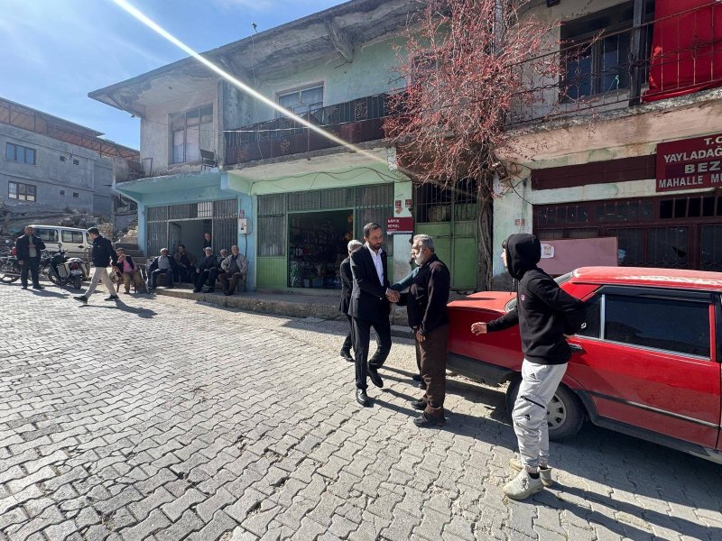 Yayladağı Belediye Başkanı Mehmet Yalçın, ilçe