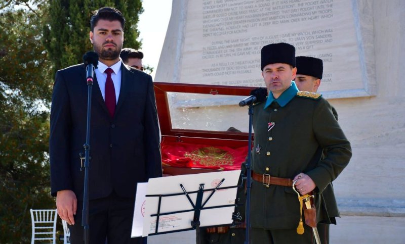 ÜLKÜ OCAKLARI’NDAN TARİHİ VEFA:  57. ALAY SANCAĞI 111 YIL SONRA YENİDEN TESLİM EDİLDİ