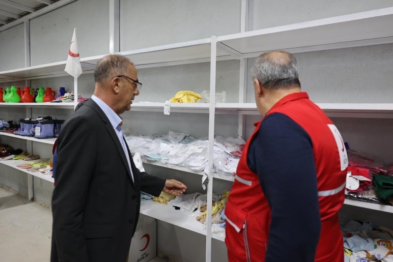 BAŞKAN YAPAR’DAN KIZILAY’A ZİYARET