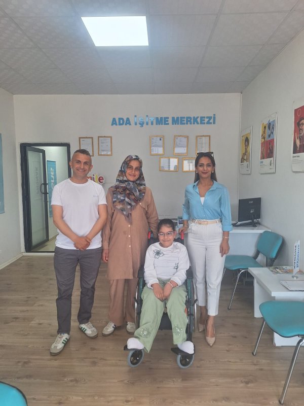 ADA İŞİTME MERKEZİ DUYGU’YA HAYAT VERDİ