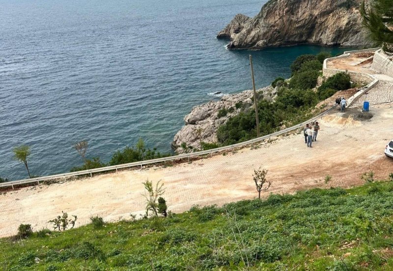 KARAMAĞARA YOLUNDA GÜVENLİK ÇALIŞMALARINA BAŞLANDI