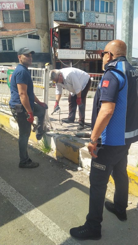 REYHANLI ŞEHİTLER ANITINDAKİ HASAR GİDERİLDİ