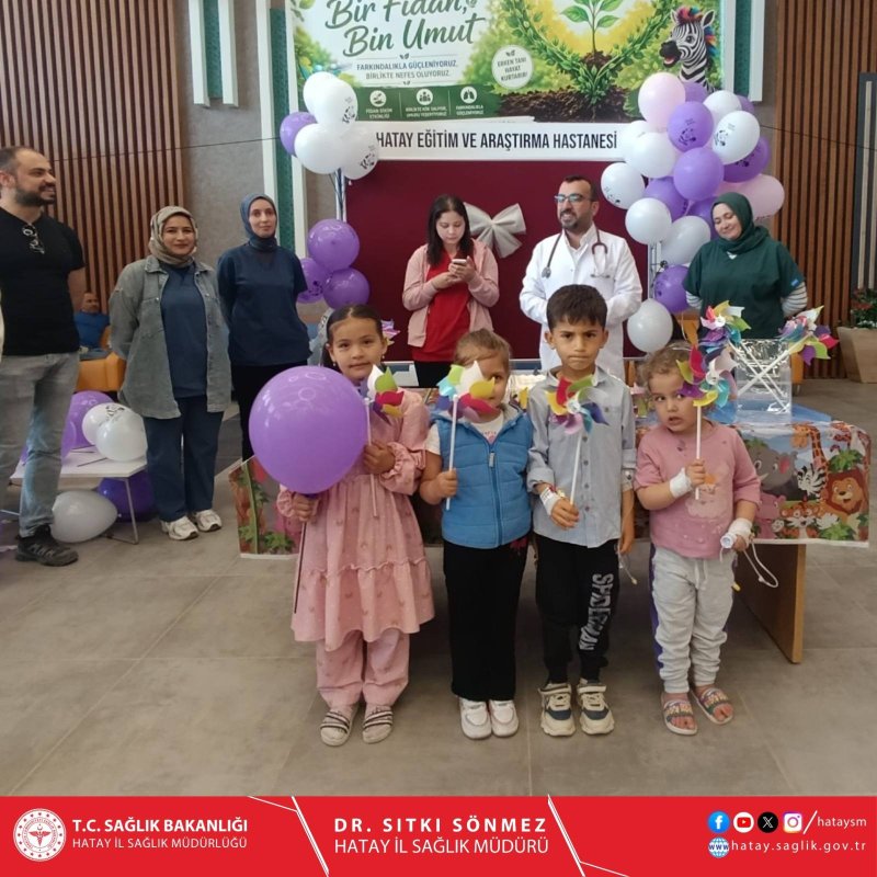 HATAY EĞİTİM VE ARAŞTIRMA HASTANESİ’NDE PRİMER İMMÜN YETMEZLİĞİ HAFTASI FARKINDALIK ETKİNLİĞİ DÜZENLENDİ