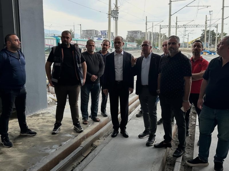 VEKİL ÖZEL, DEV YATIRIMI YERİNDE İNCELEDİ